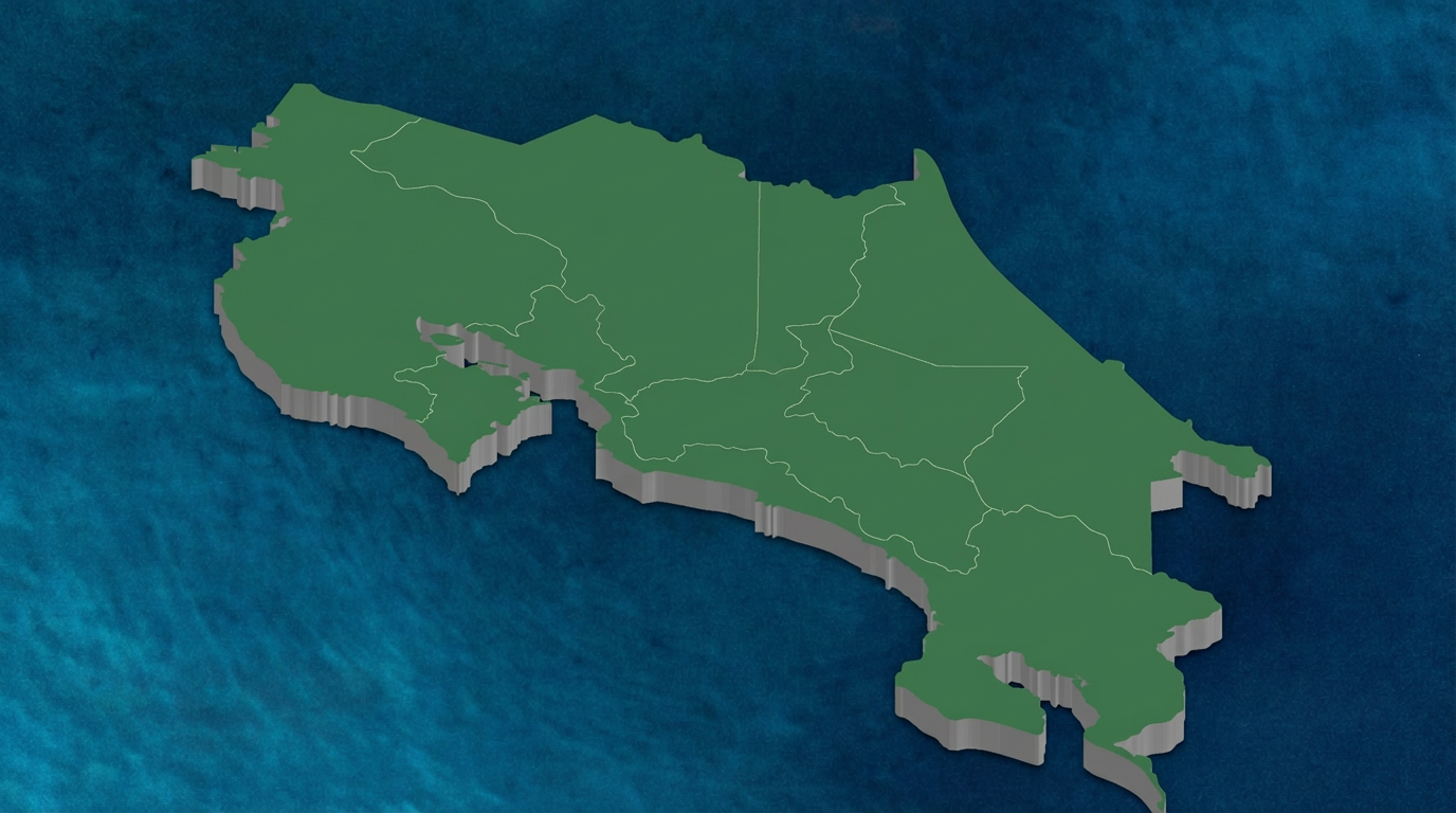 Costa Rica Regions Map - We Cover All of Costa Rica